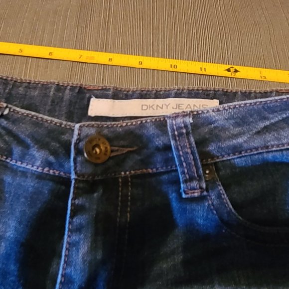 DKNY Boot Cut Blue Jeans - Picture 3 of 5